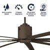 Maxx Air 96 In. Indoor/Outdoor 6-Speed Ceiling Fan in Oil-Rubbed Bronze ICF96 WLORB